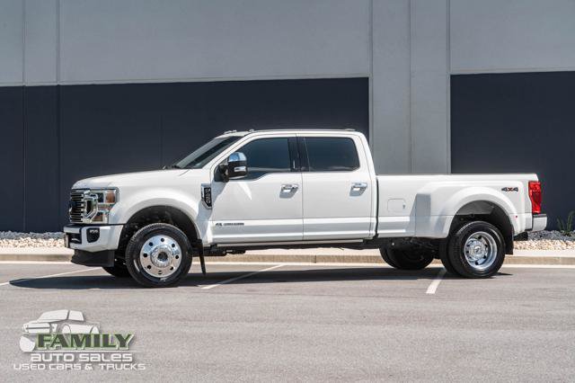 Used 2021 Ford F450 Platinum w/ Snow Plow Prep Package AWD/4WD image 3