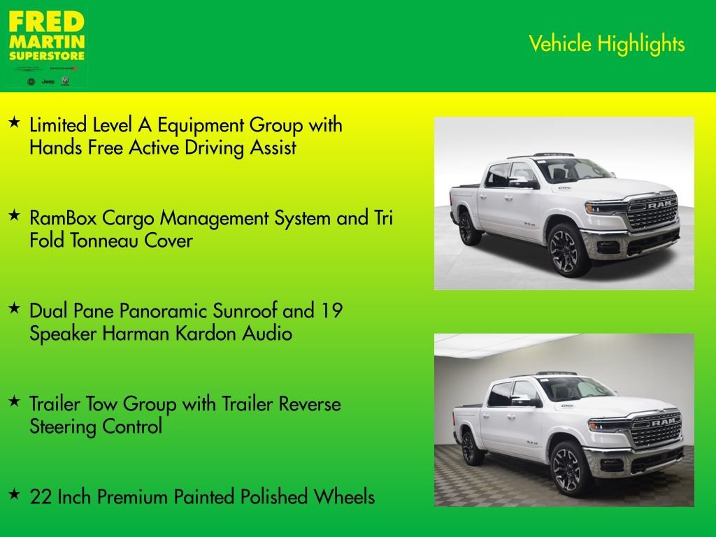 New 2026 RAM 1500 Limited AWD/4WD image 15