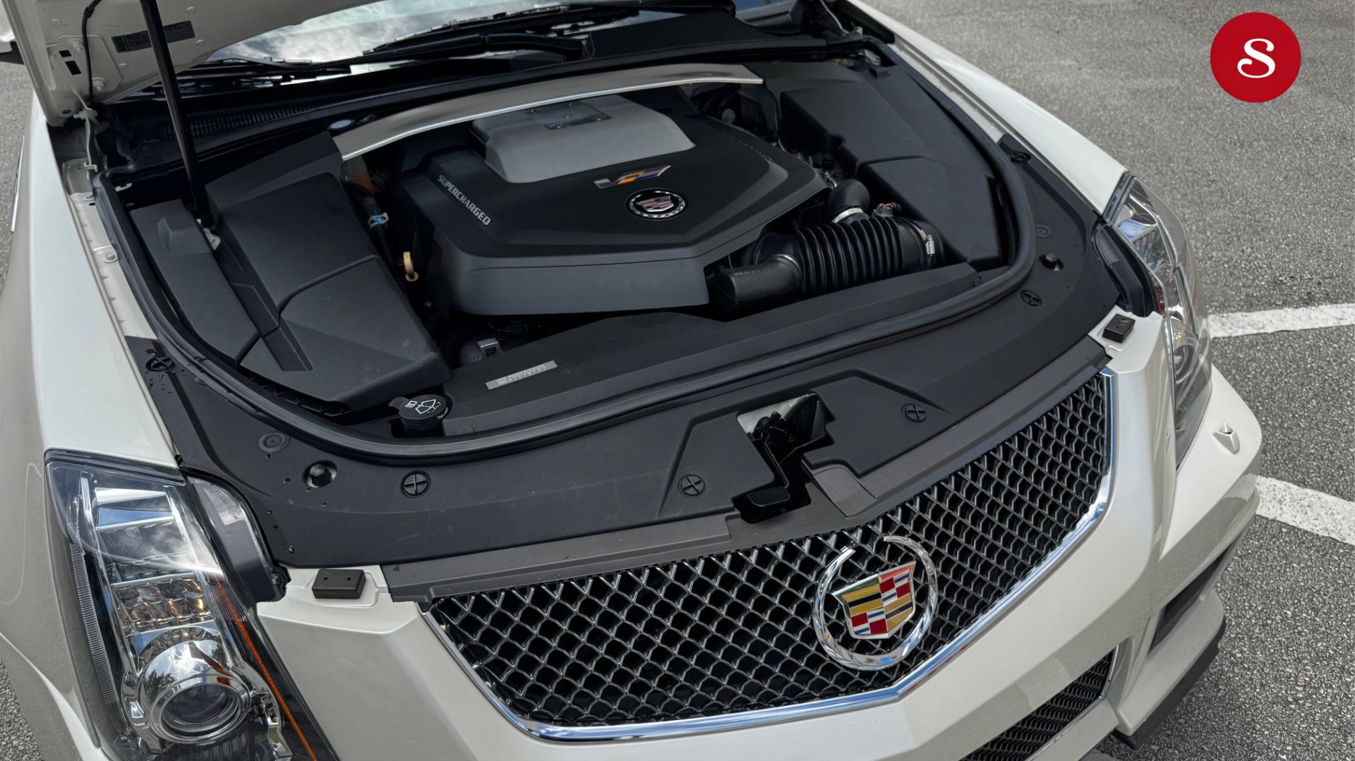 Used 2012 Cadillac CTS V w/ Wood Trim Package RWD image 5