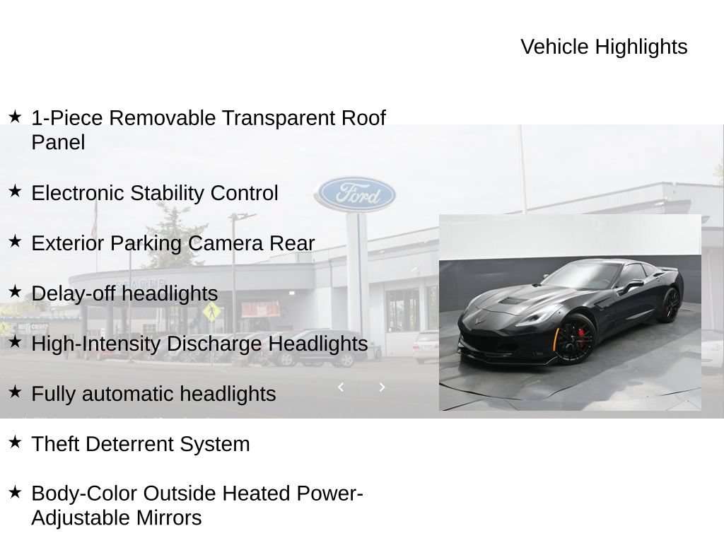 Used 2015 Chevrolet Corvette Stingray Coupe w/ 2LT Preferred Equipment Group RWD image 18