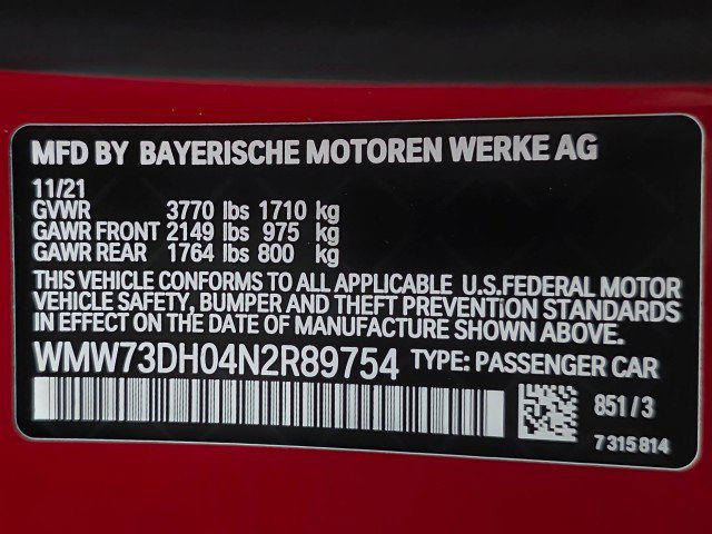 Used 2022 MINI Cooper John Cooper Works FWD image 38