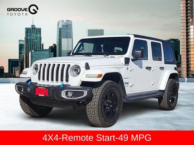 Used 2022 Jeep Wrangler Unlimited Sahara w/ Cold Weather Group AWD/4WD image 1