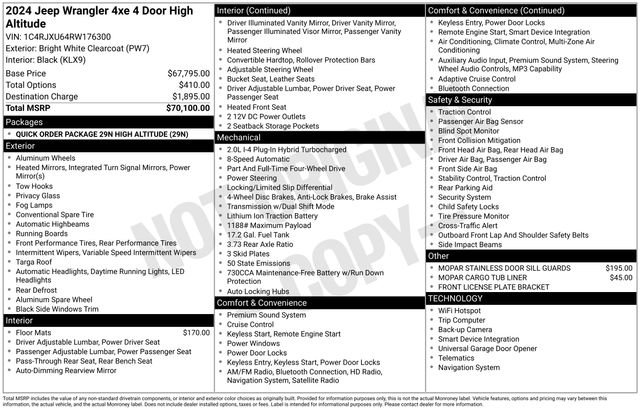 Used 2024 Jeep Wrangler High Altitude image 40