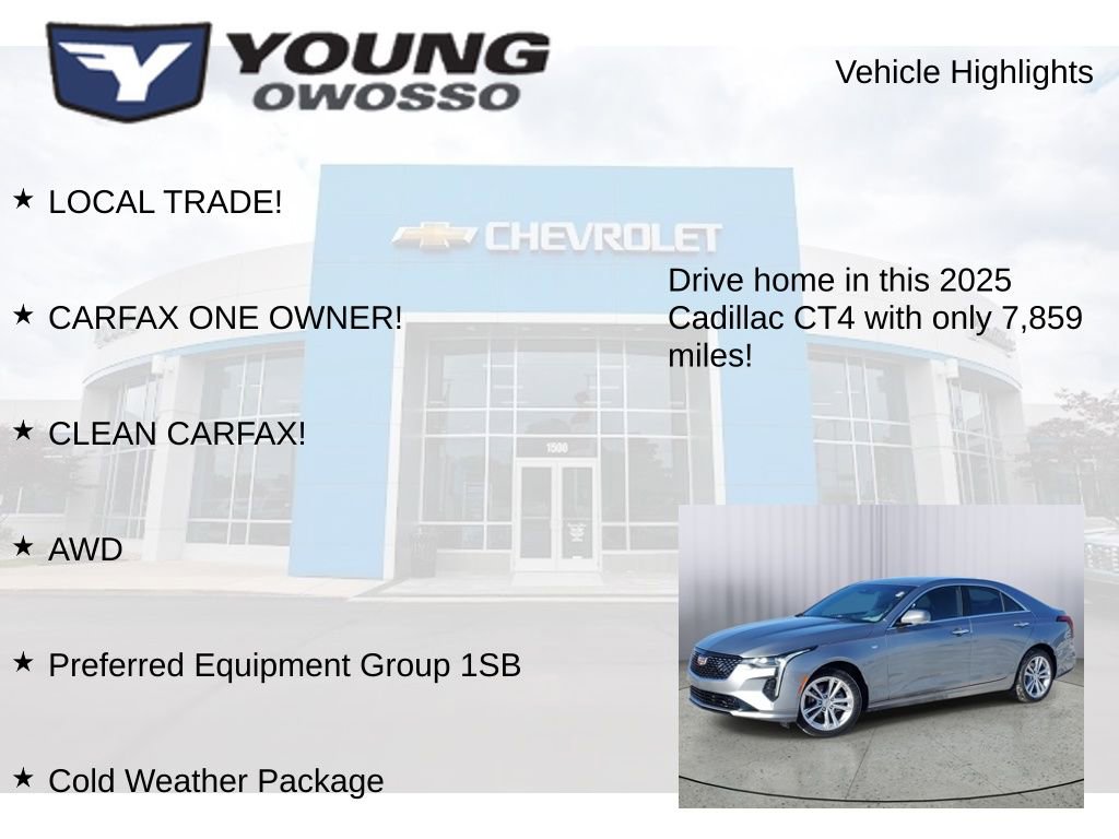 Used 2025 Cadillac CT4 Luxury image 7