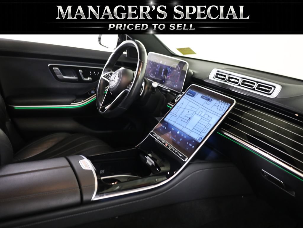 Used 2022 Mercedes-Benz S 500 4MATIC w/ AMG Line Package image 56