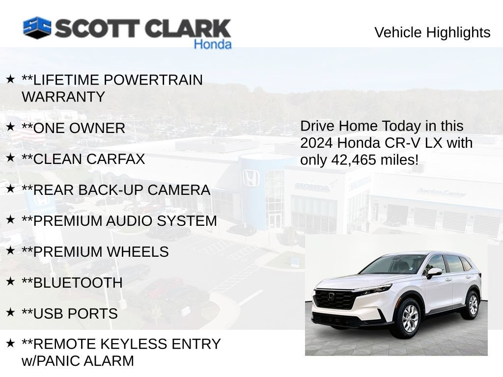Used 2024 Honda CR-V LX image 11