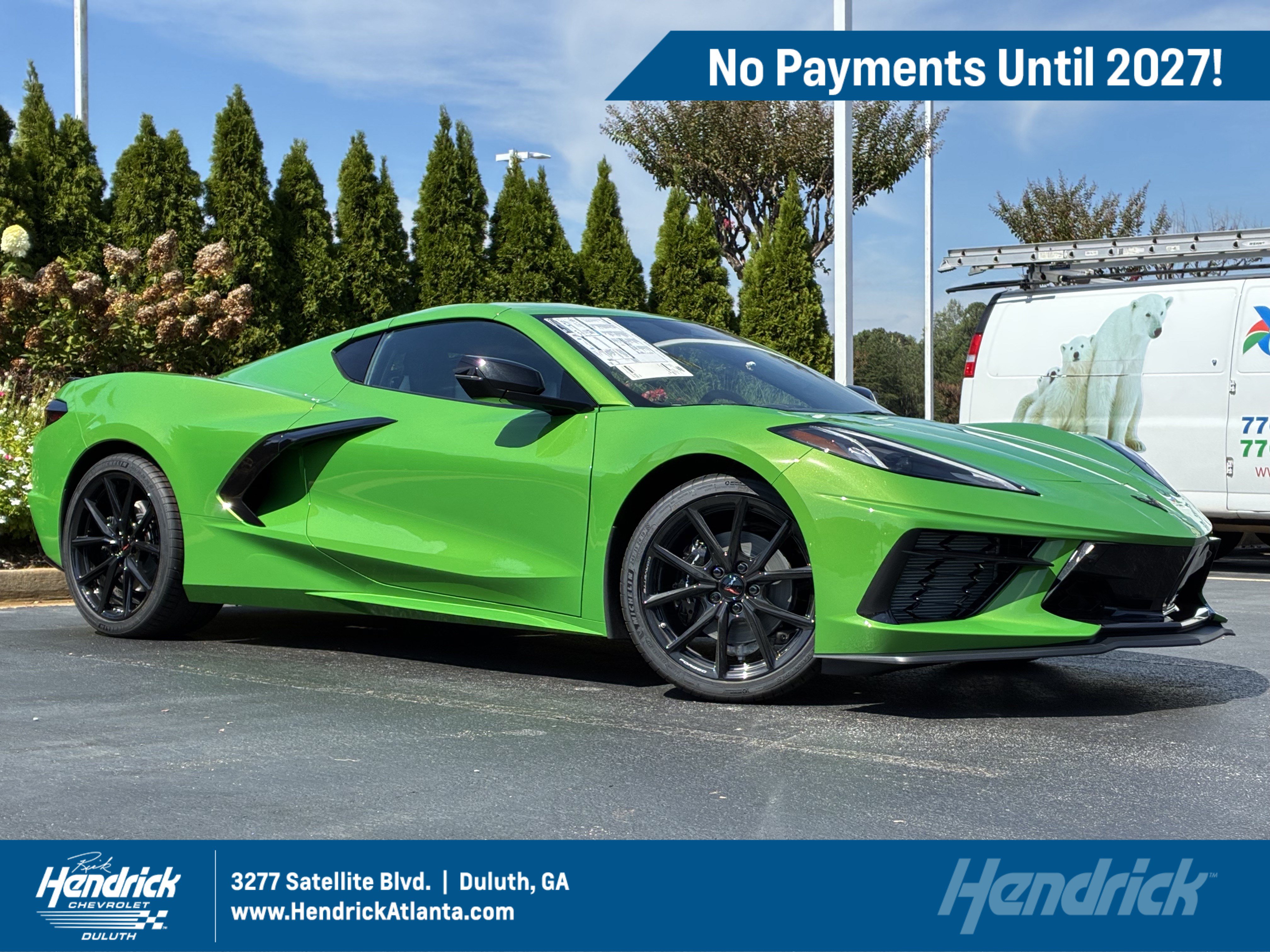 New 2027 Chevrolet Corvette Stingray Coupe w/ Stealth Interior Trim Package