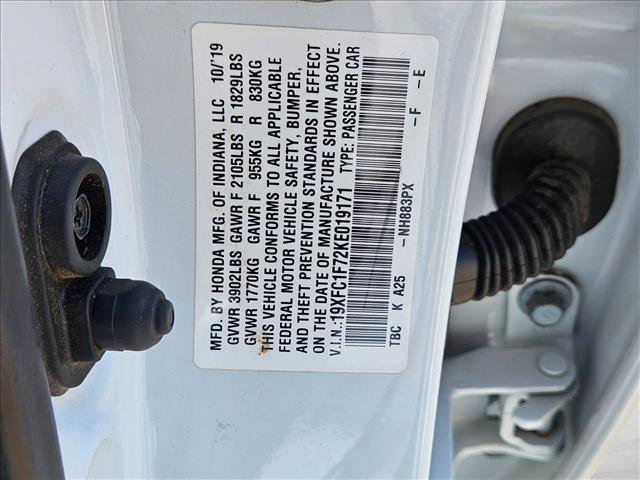 Used 2019 Honda Civic EX-L image 24