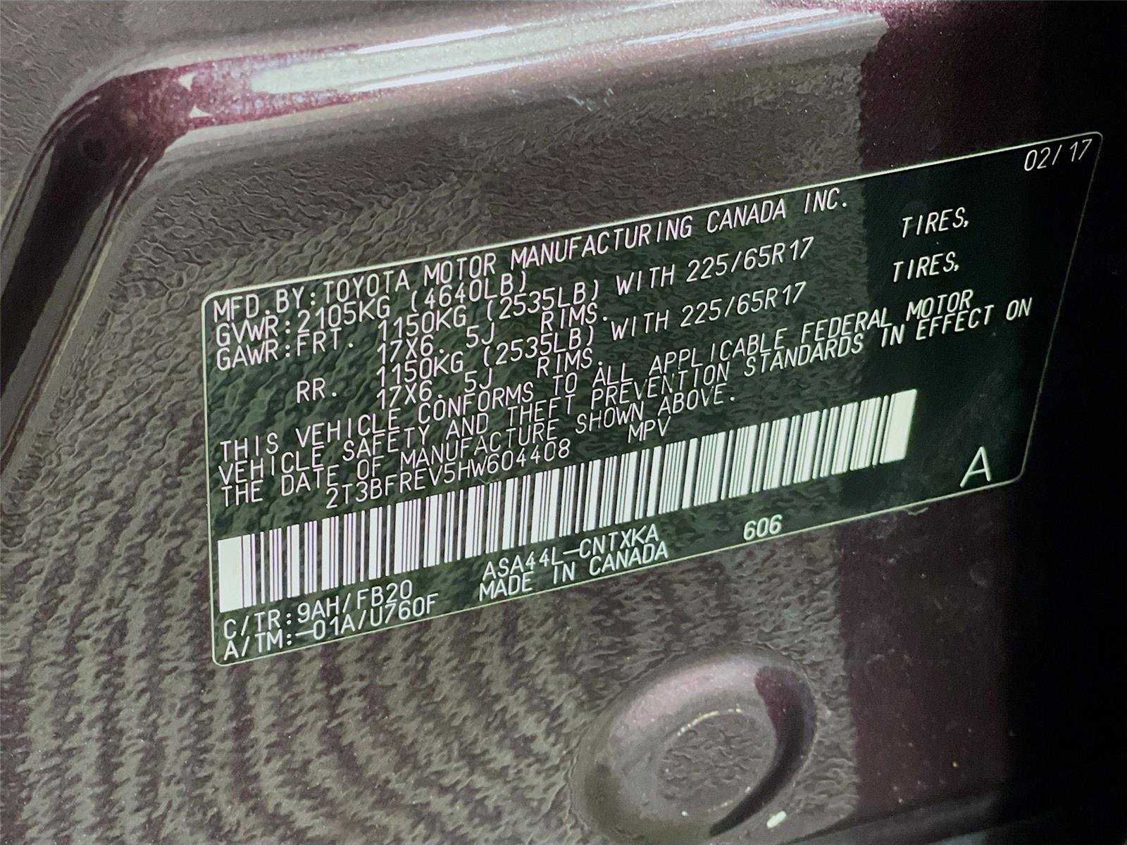 Used 2017 Toyota RAV4 LE image 33