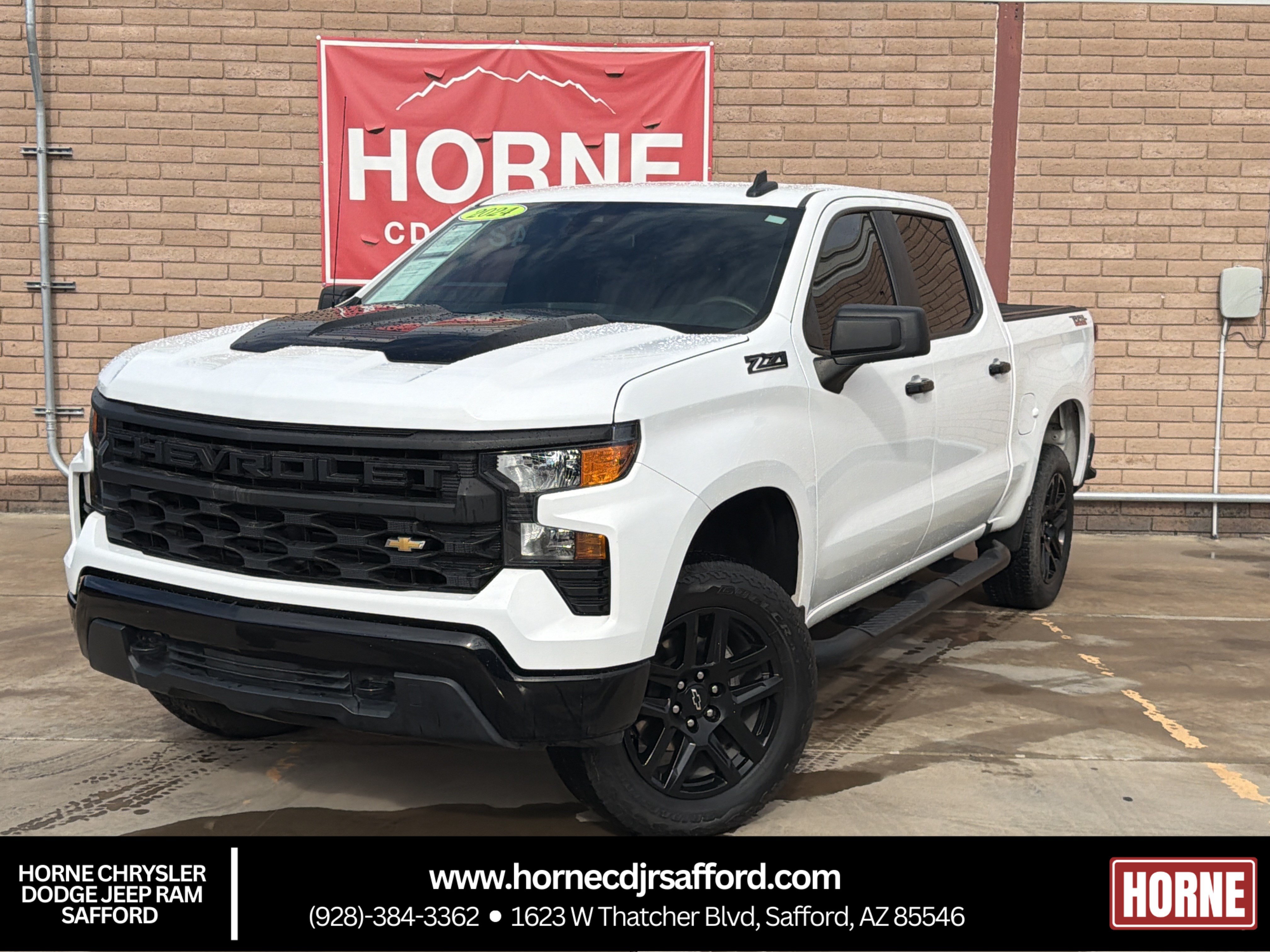 Used 2024 Chevrolet Silverado 1500 Custom Trail Boss w/ Turbomax Blackout Package