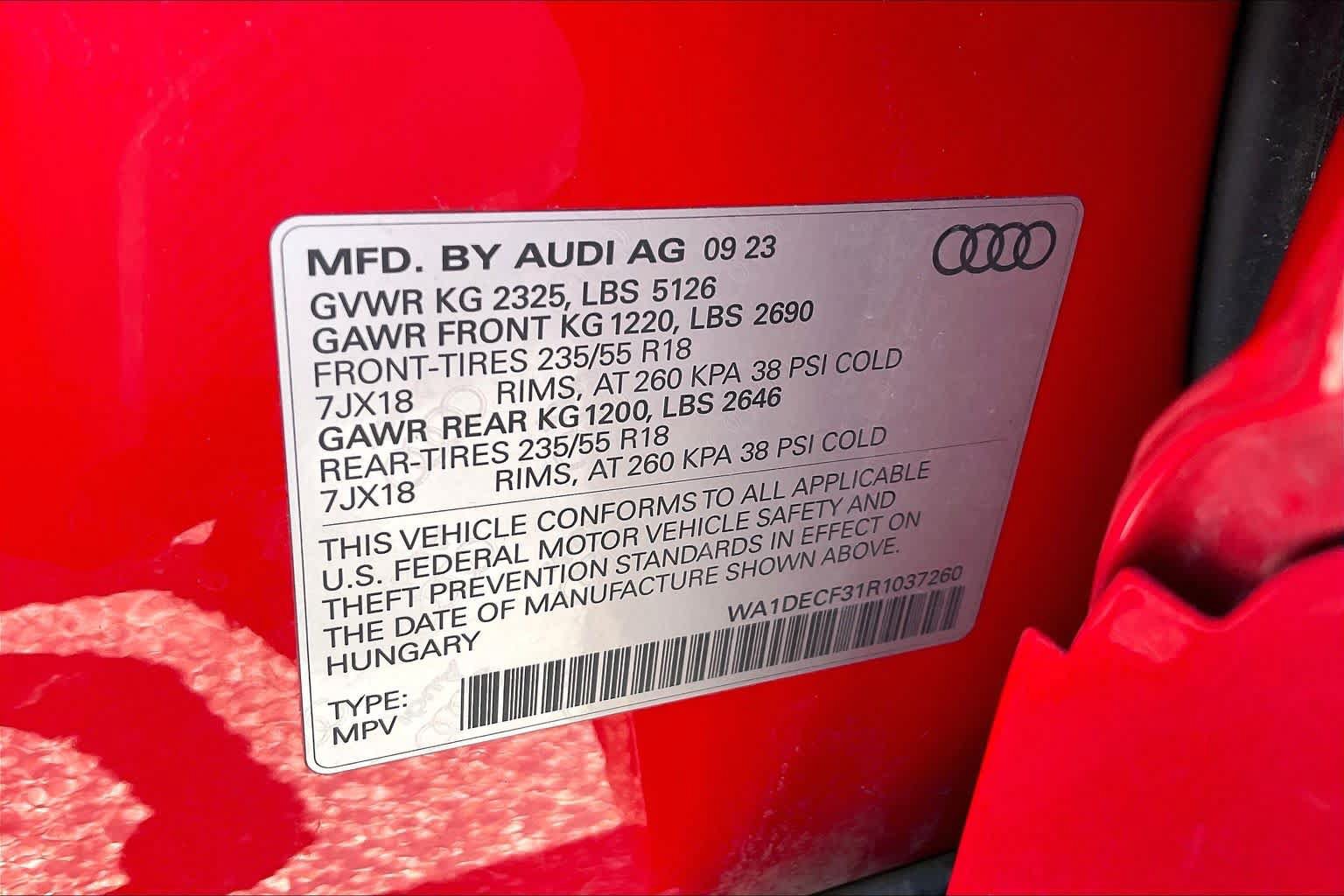 Used 2024 Audi Q3 2.0T Premium AWD/4WD image 34