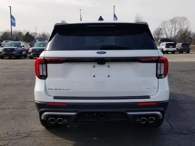 Certified 2025 Ford Explorer Platinum w/ Ultimate Package AWD/4WD image 3