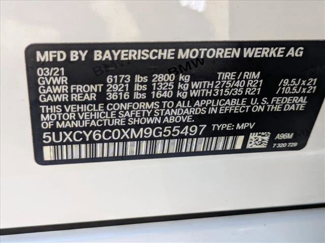 Used 2021 BMW X6 xDrive40i w/ M Sport Package image 24