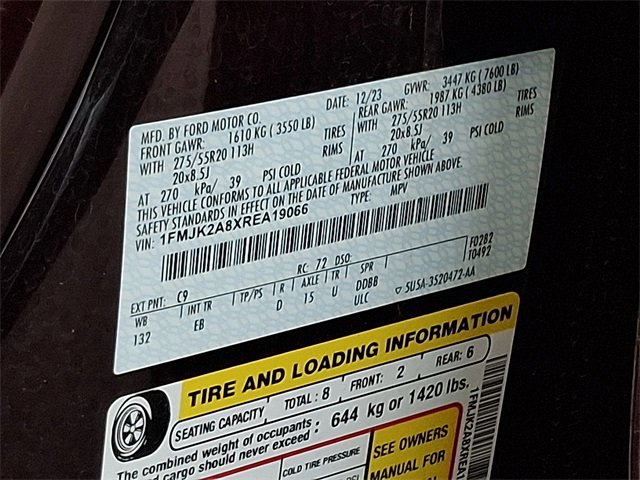 Certified 2024 Ford Expedition Max Limited image 31