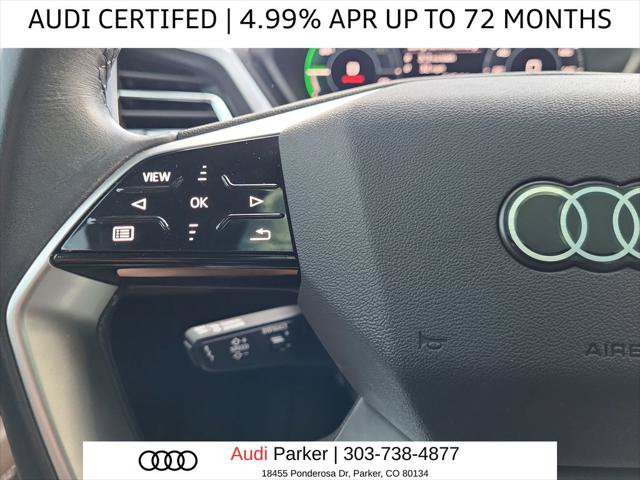 Certified 2023 Audi Q4 e-tron Premium Plus AWD/4WD image 17