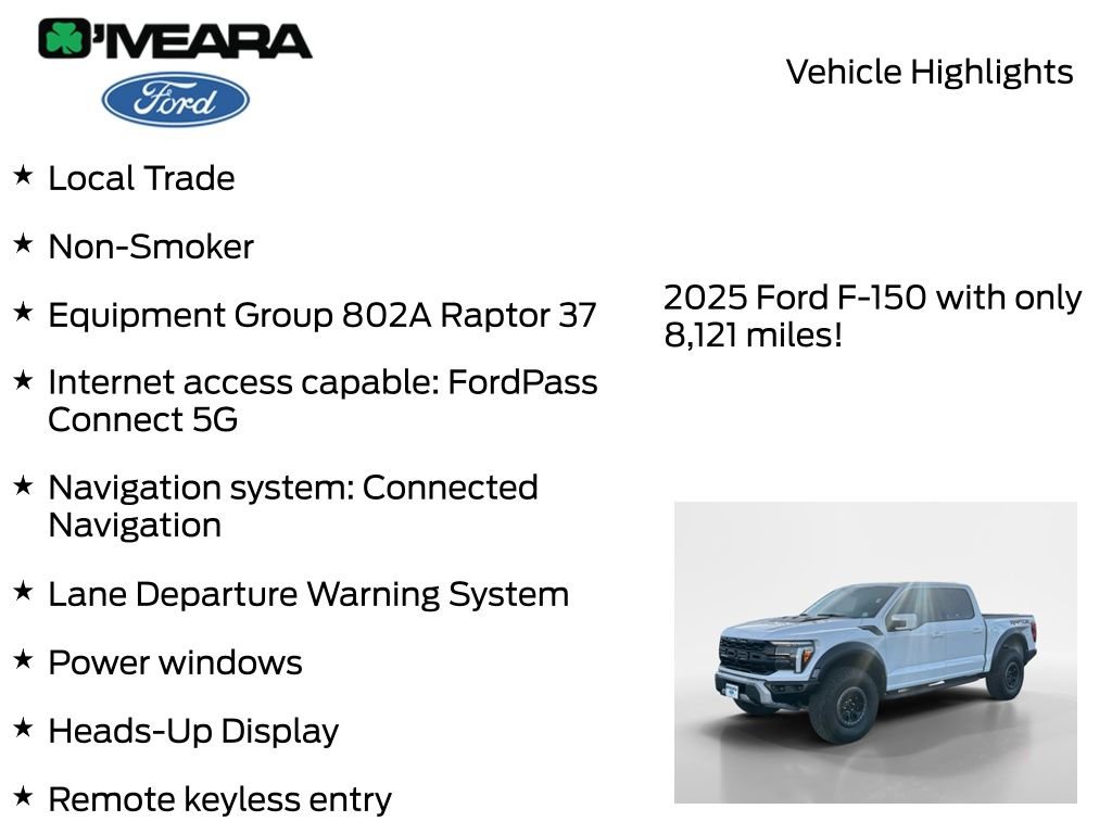 Used 2025 Ford F150 Raptor image 8