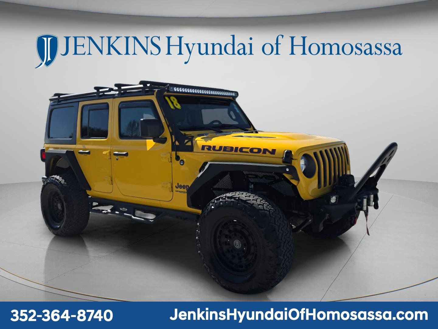Used 2018 Jeep Wrangler Unlimited Rubicon AWD/4WD image 2