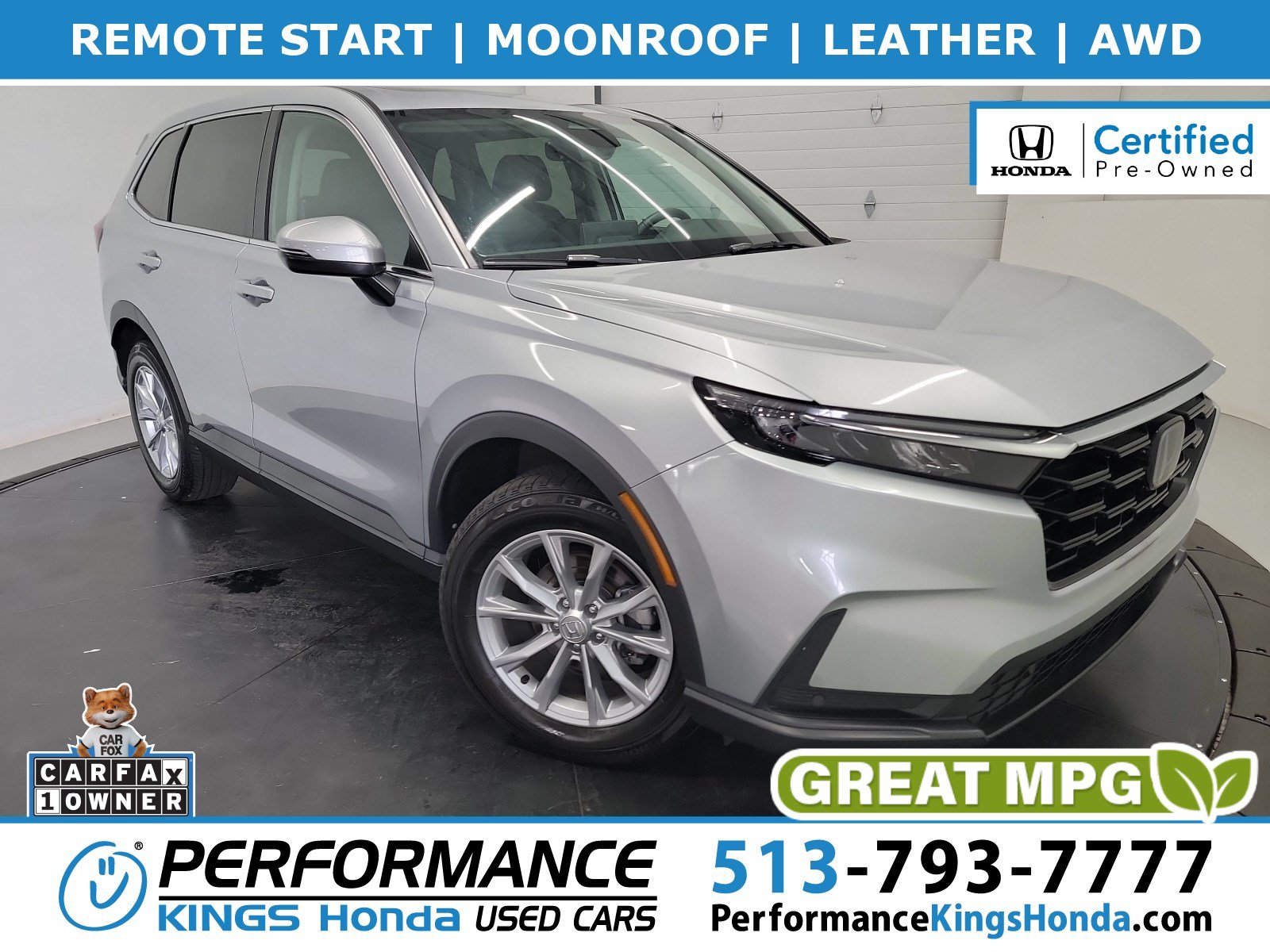 Certified 2024 Honda CR-V EX-L