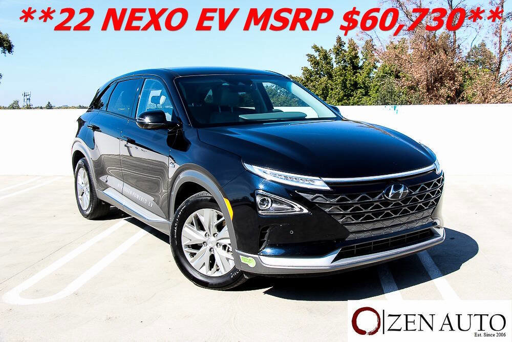 Used 2022 Hyundai Nexo Blue