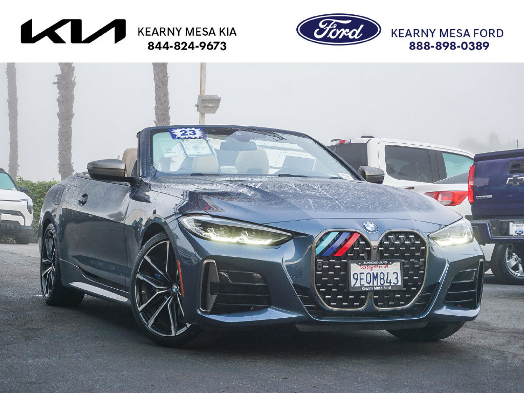 Used 2023 BMW M440i Convertible w/ Premium Package RWD image 1