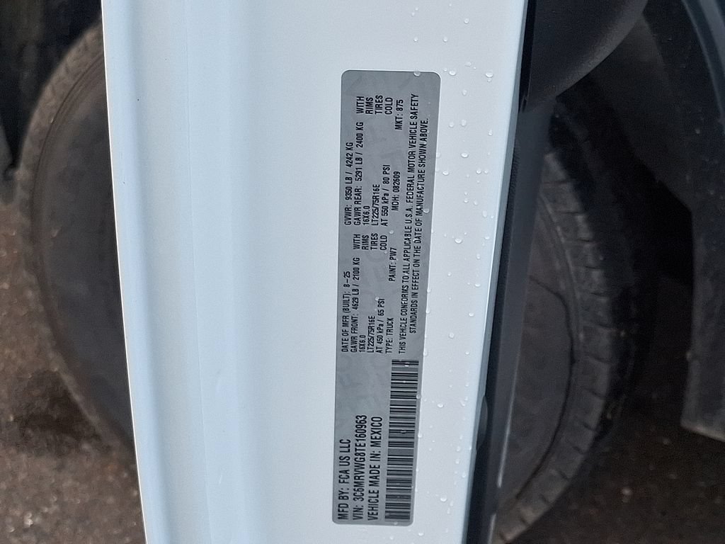 New 2026 RAM ProMaster 3500 FWD image 17