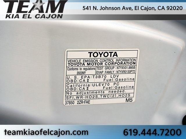 Used 2022 Toyota Corolla LE w/ Carpet Mat Package (TMS) FWD image 30