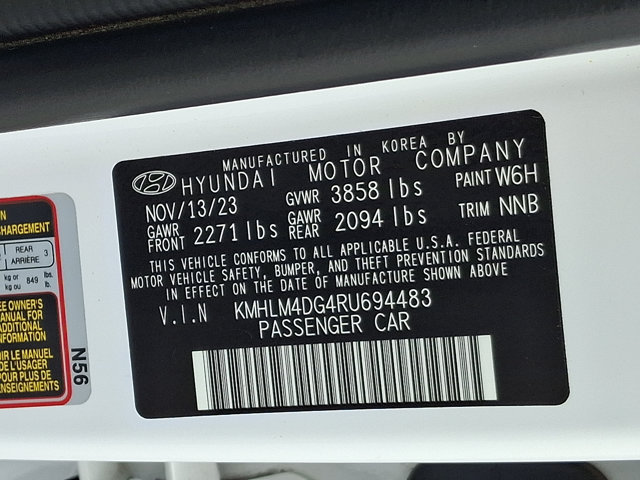 Certified 2024 Hyundai Elantra SEL FWD image 28