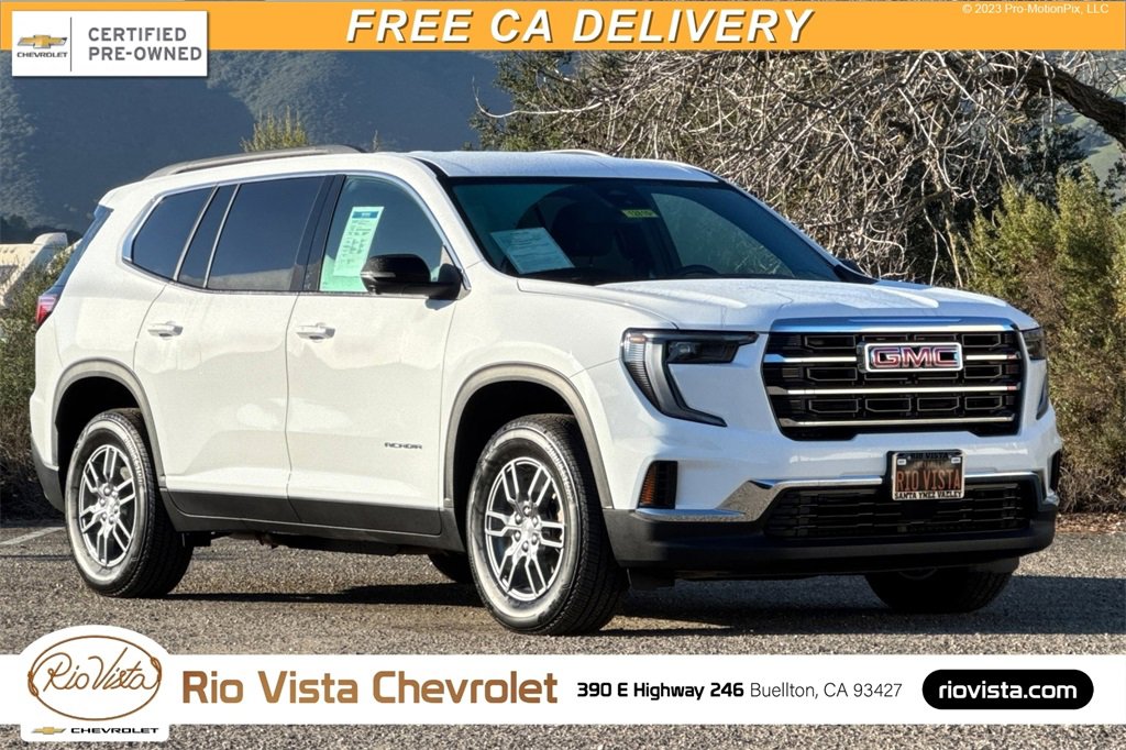 Certified 2025 GMC Acadia Elevation