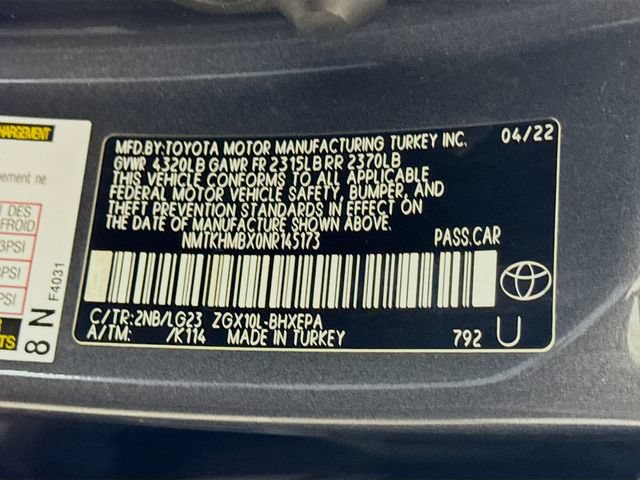 Used 2022 Toyota C-HR Limited FWD image 29