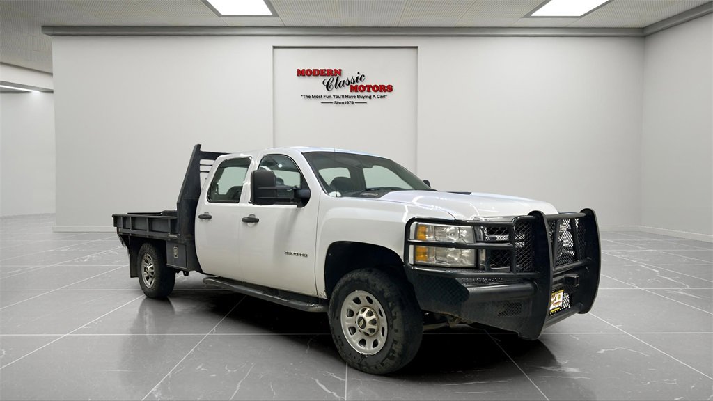Used 2014 Chevrolet Silverado 3500 W/T w/ Snow Plow Prep Package