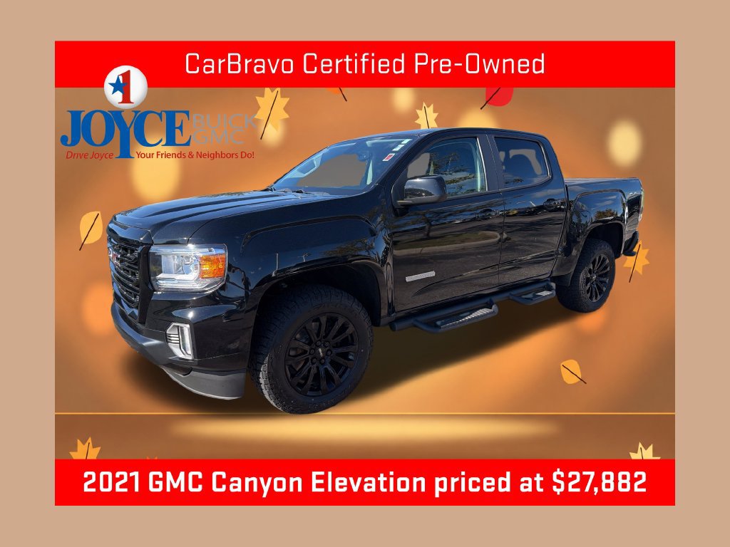 Certified 2021 GMC Canyon Elevation w/ High Elevation Package