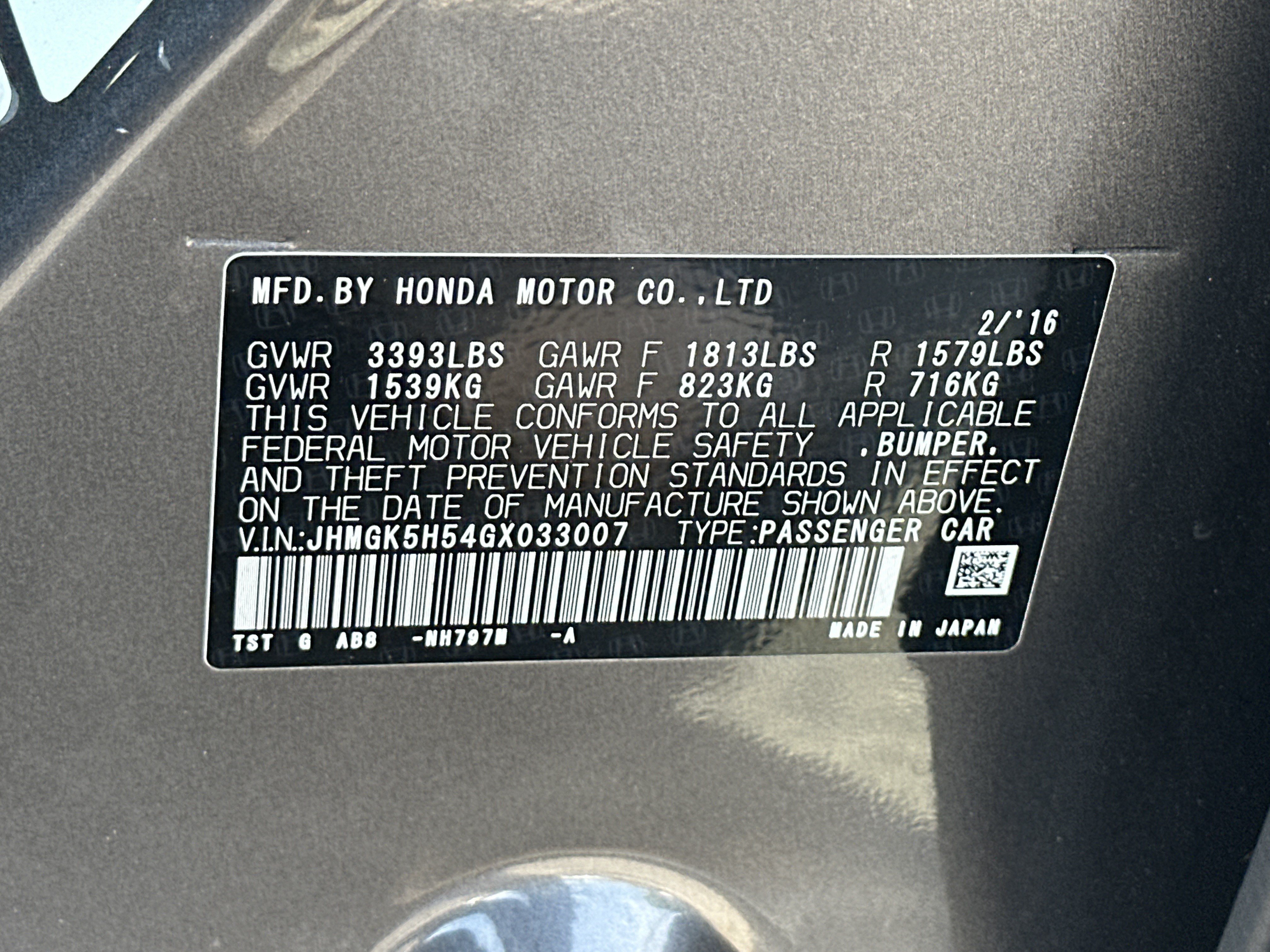 Used 2016 Honda Fit LX image 32
