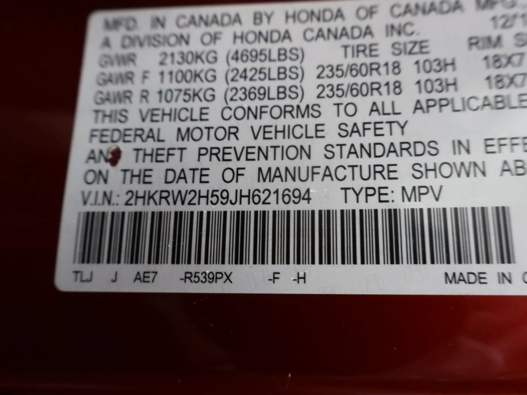 Used 2018 Honda CR-V EX image 13