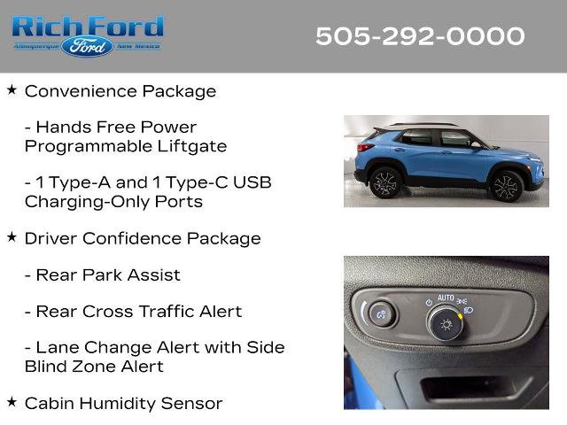 Used 2025 Chevrolet TrailBlazer ACTIV w/ Convenience Package AWD/4WD image 22