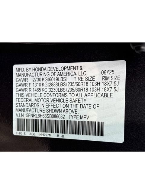 Used 2025 Honda Odyssey EX-L image 26