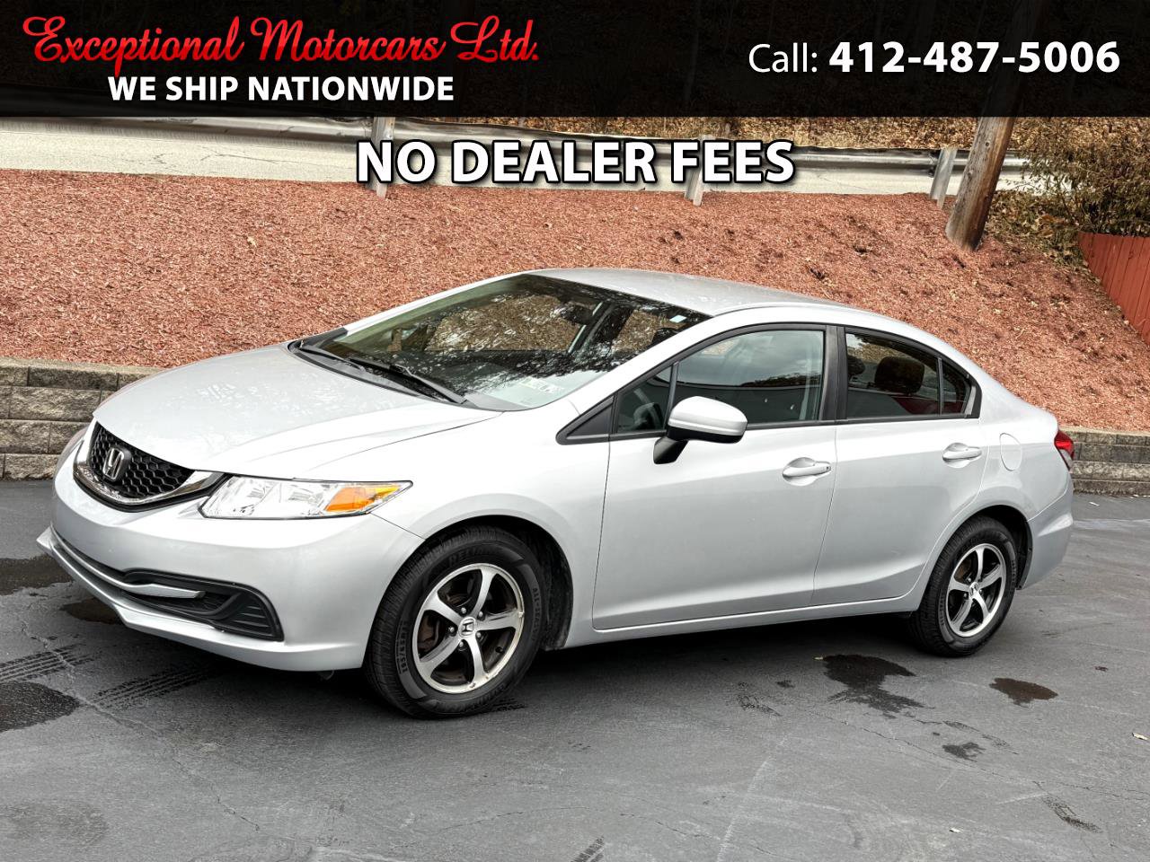 Used 2015 Honda Civic SE