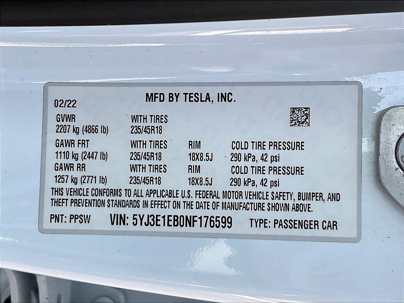 Used 2022 Tesla Model 3 Long Range AWD/4WD image 19