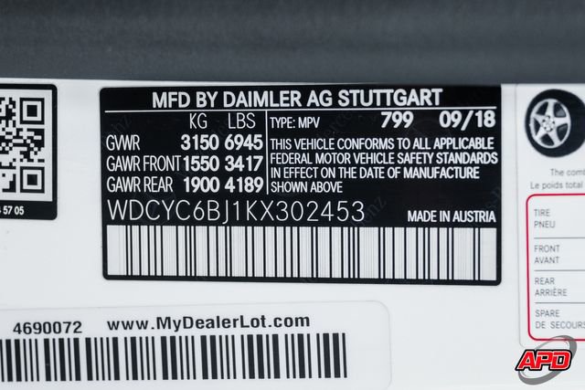 Used 2019 Mercedes-Benz G 550 image 94
