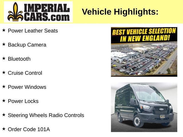 Used 2023 Ford Transit 250 148 High Roof Extended w/ Load Area Protection Package RWD image 5