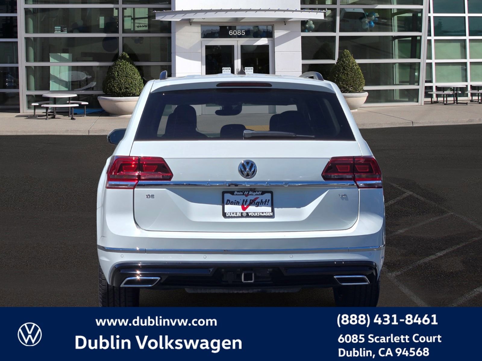 Certified 2020 Volkswagen Atlas SE w/ Panoramic Sunroof Package FWD image 5