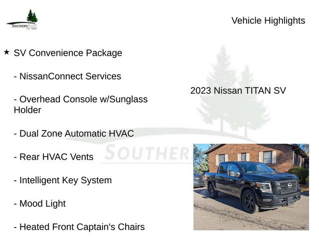 Used 2023 Nissan Titan SV w/ SV Convenience Package image 30