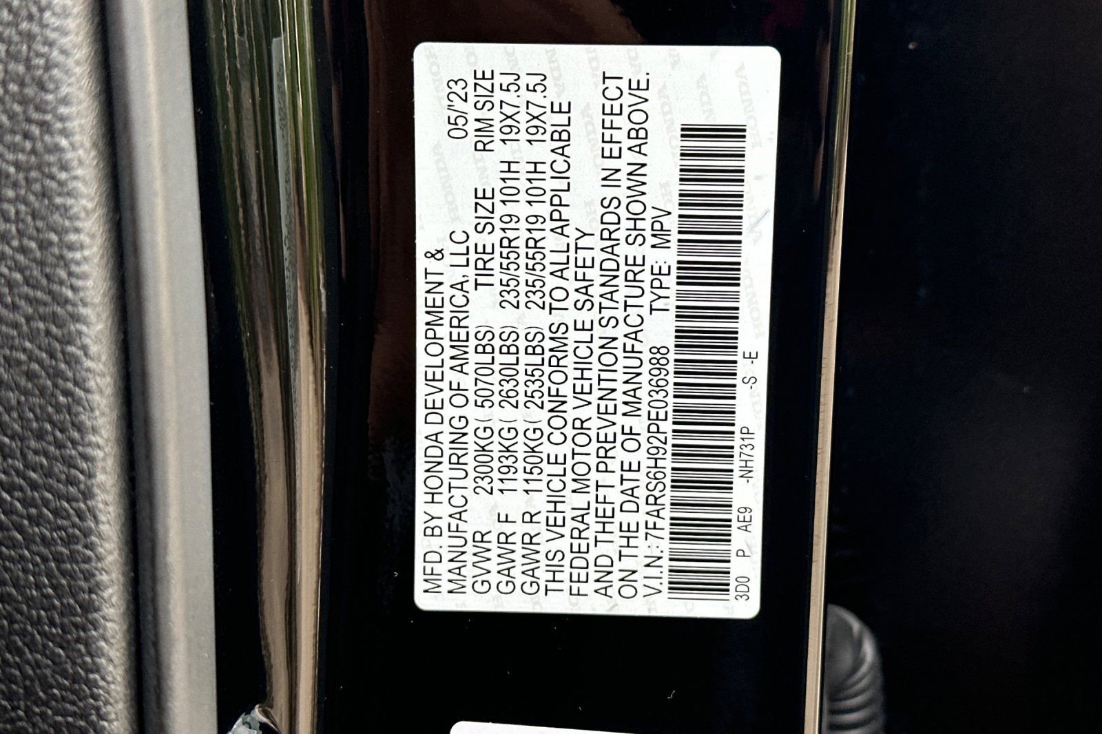 Certified 2023 Honda CR-V Sport Touring image 36