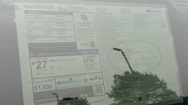 New 2026 Subaru Outback Limited AWD/4WD image 31