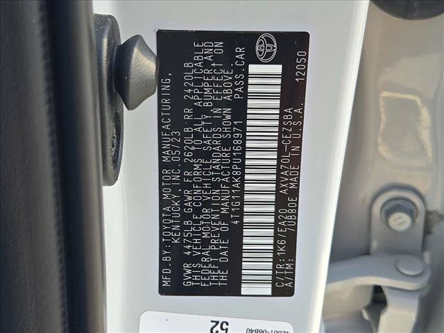 Used 2023 Toyota Camry SE FWD image 22