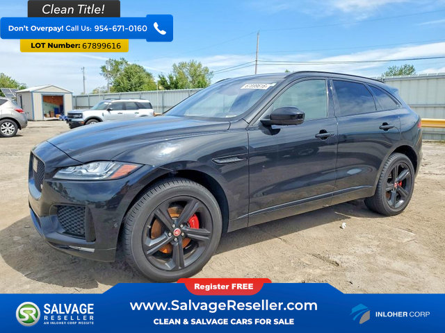 Used 2018 Jaguar F-PACE S AWD/4WD image 1