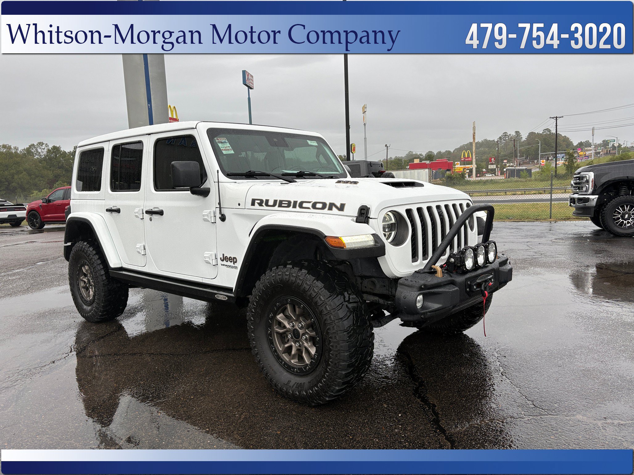 Used 2022 Jeep Wrangler Unlimited Rubicon w/ Trailer Tow Package AWD/4WD image 3