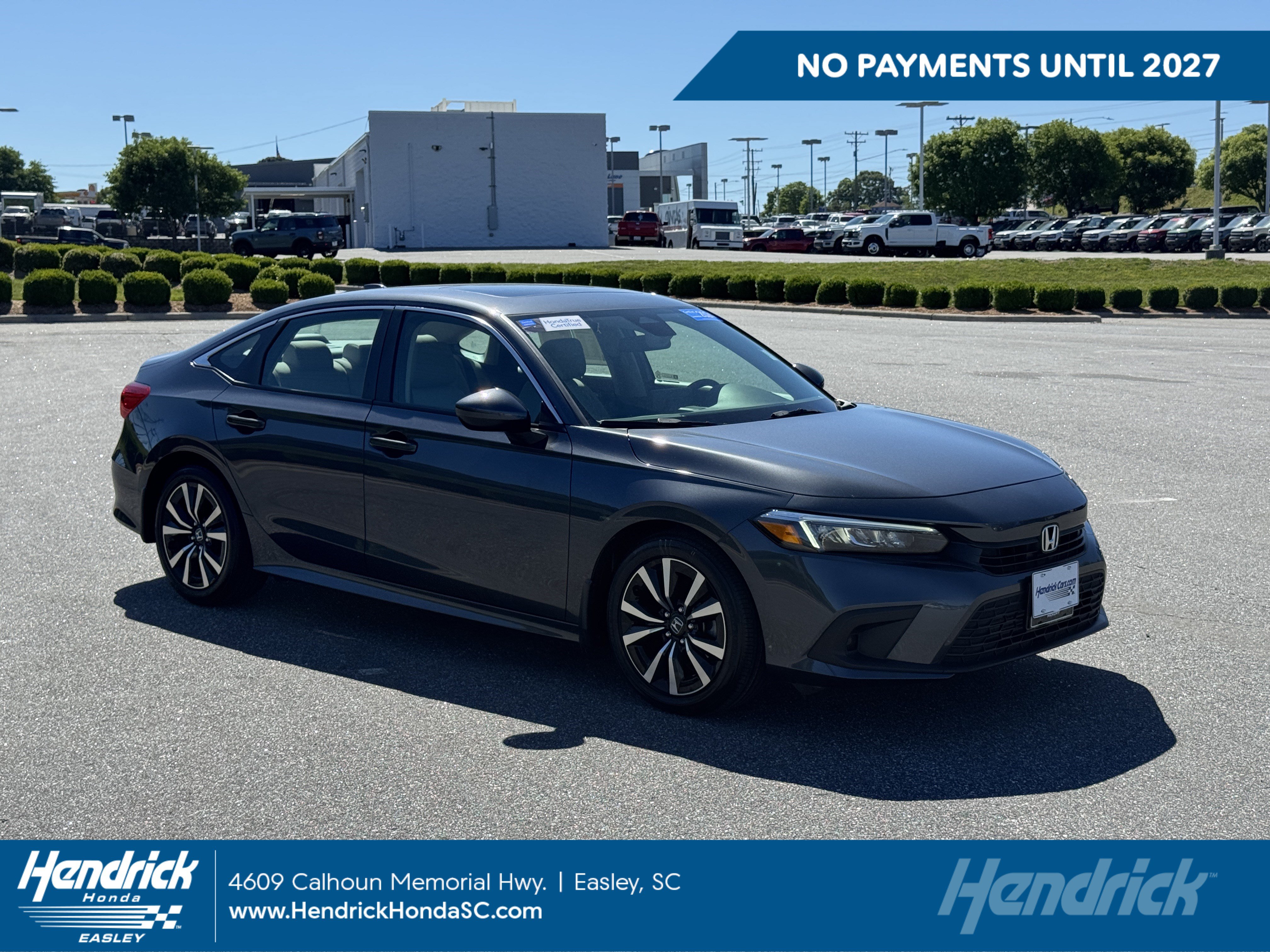 Certified 2024 Honda Civic EX image 1