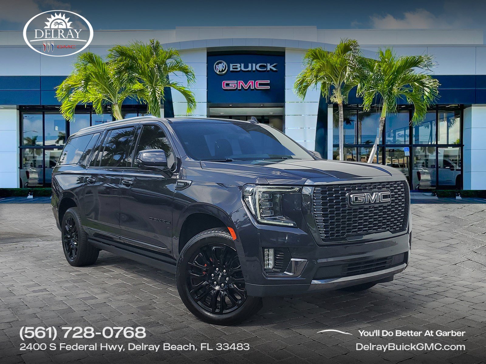 Used 2023 GMC Yukon XL Denali Ultimate w/ LPO, Floor Liner Package AWD/4WD image 1