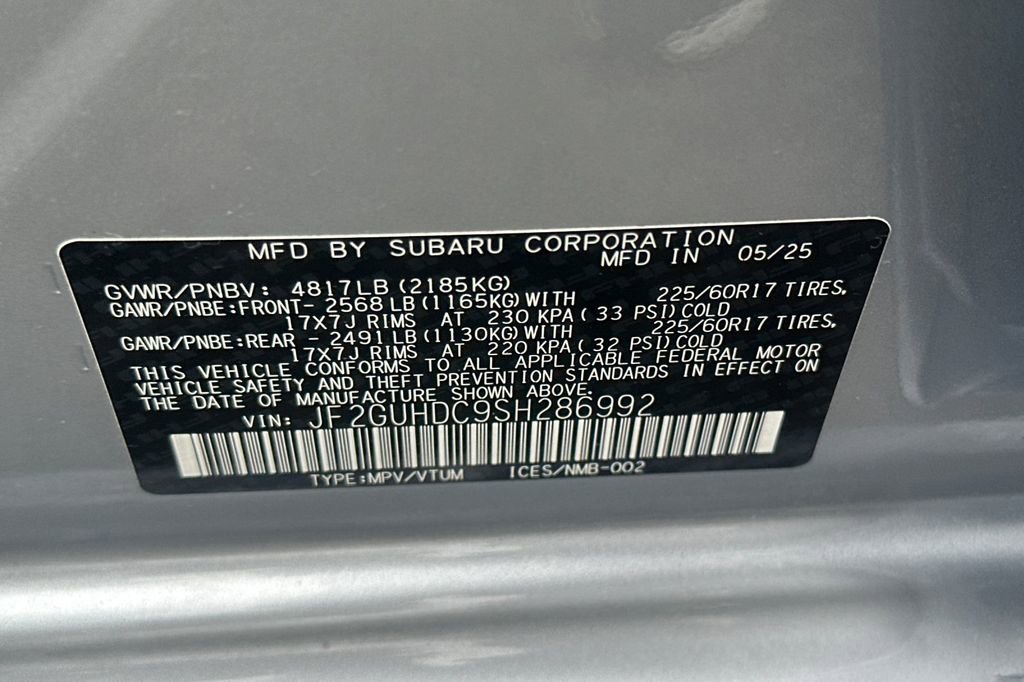 Certified 2025 Subaru Crosstrek 2.0i Premium image 32