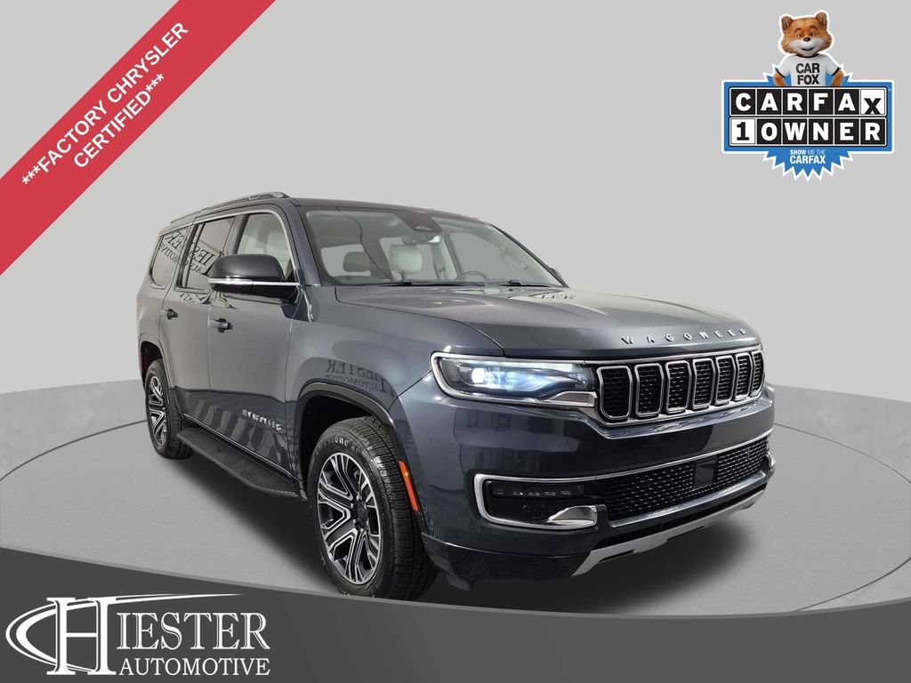 Certified 2024 Jeep Wagoneer Series II w/ Flexible Seating Group